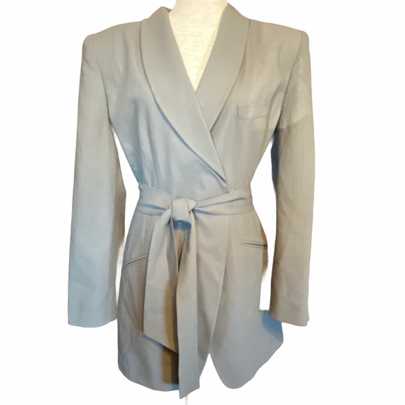 Classiques for Nordstrom Sanyo M Wrap Blazer Wool - Picture 1 of 7